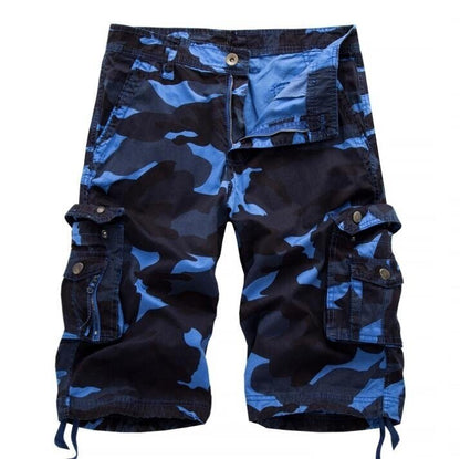 Men's Multi Pockets Jogger Cargo Shorts