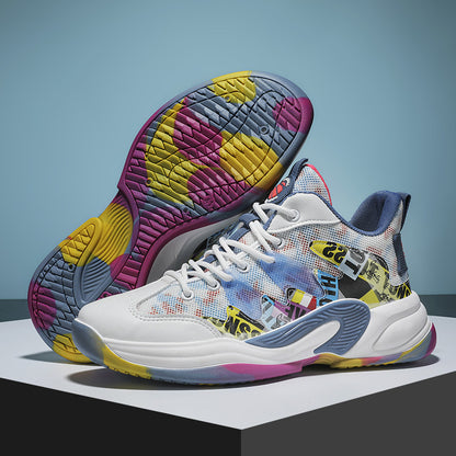 Breathable - cushioning Basketball shoes