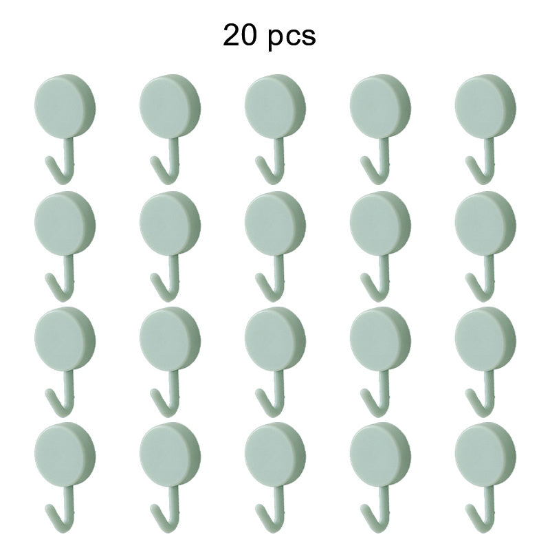 20pcs Self Adhesive Non-Marking Wall Hook